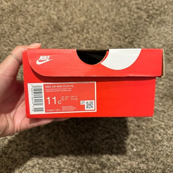 NEW Nike Air Max Plus PS size 11 Kids - Picture 7 of 7